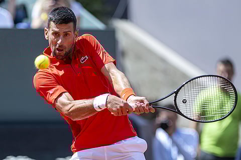 Serbia's Novak Djokovic
